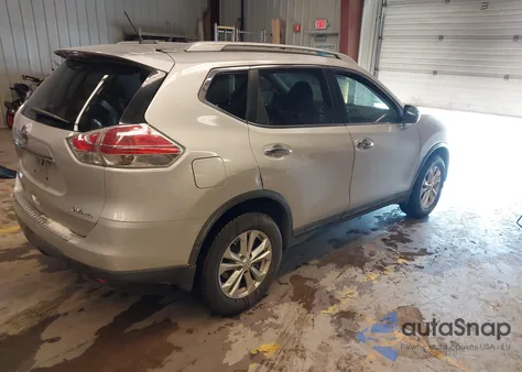 2015 Nissan Rogue Sv из США, поврежденный, VIN 5N1AT2MV3FC912945